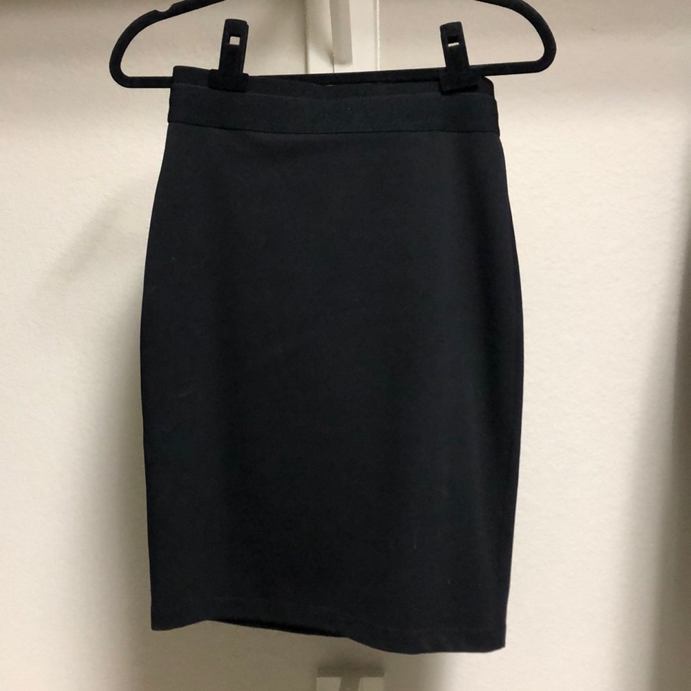 Black business skirt